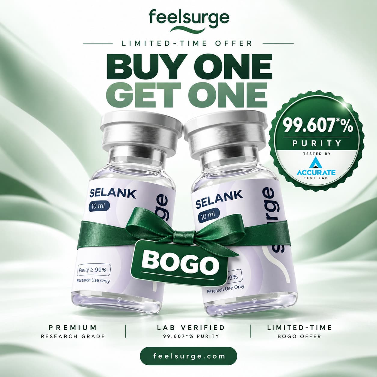 Two Selank vials